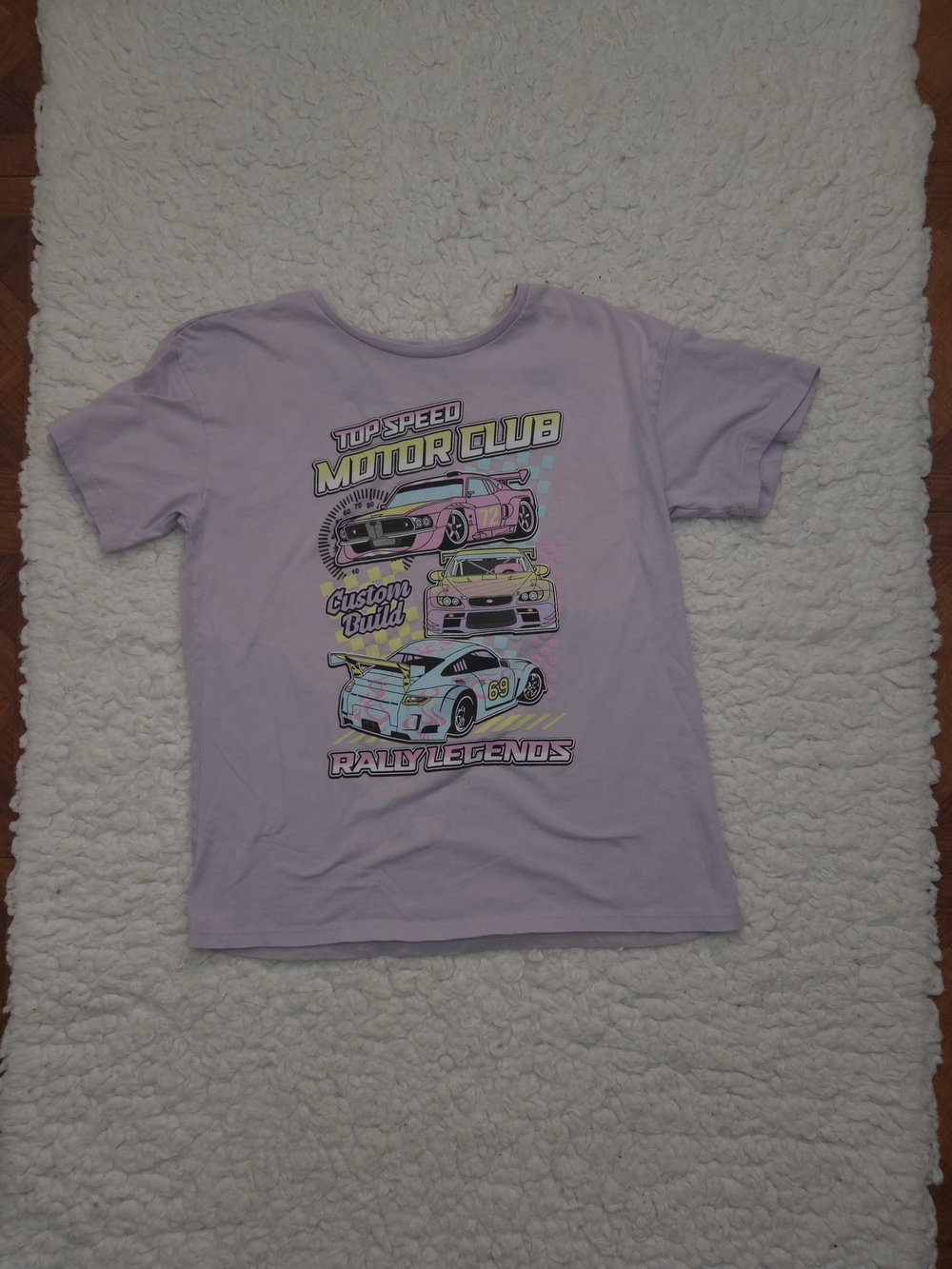 Lavender Motor Club Graphic Tee